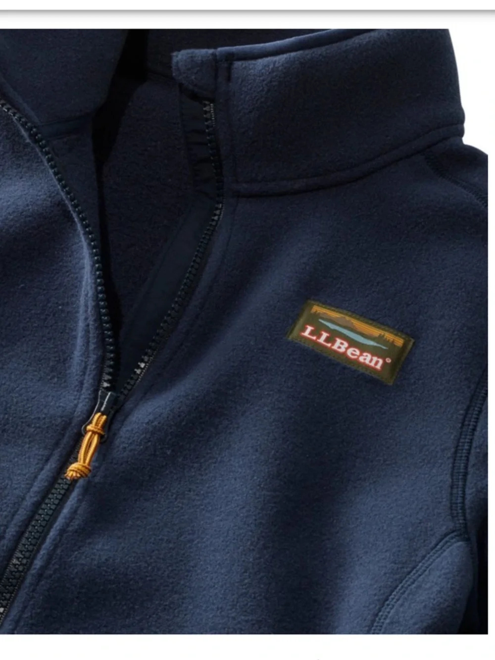 LL BEAN Women's Mountain Classic Fleece Jacket size 1 X woman’s - Picture 3 of 7